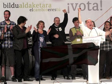 Bildu se convierte en la segunda fuerza en el País Vasco