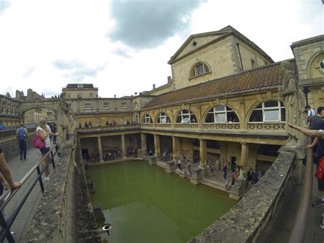 The Roman Baths In Bath England Turquoise Compass