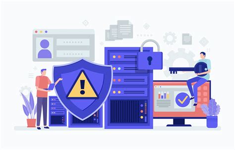 Cyber Security Illustration 1397516 Vector Art At Vecteezy
