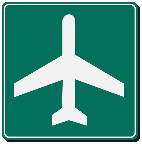 Airport Signage Vector Art Png Images Free Download On Pngtree Reverasite