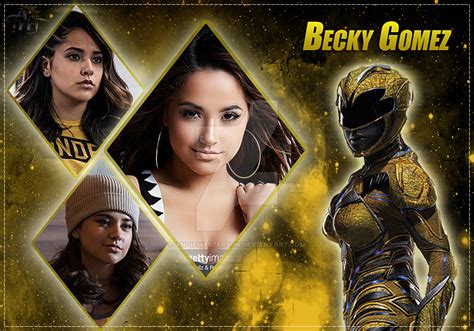 Becky Gomez Yellow Ranger By Andiemasterson On Deviantart Green