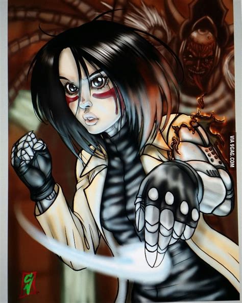 Battle Angel Alita Gunnm Fanart 9gag