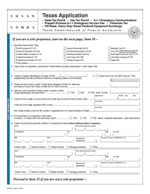 For casual sales, the sales/use tax is due before registering or by the twentieth day of the following month, whichever occurs earlier. Application Form 1 J - Fill Online, Printable, Fillable ...