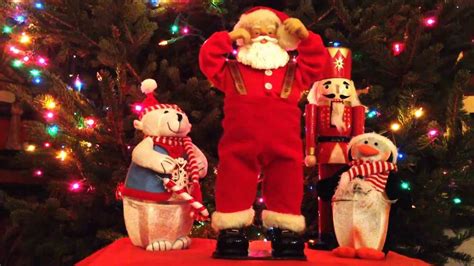 Dancing Santa Sings Jingle Bell Rock Youtube