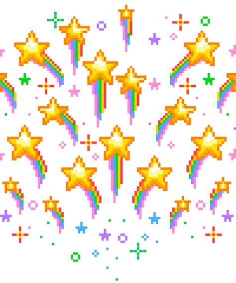 Star Pixel Art Png Download Pixel Stars Png Images For Your Personal