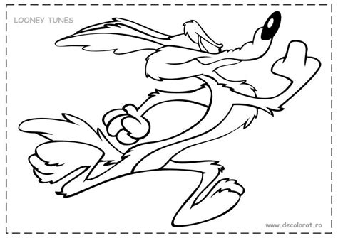 Looney Tunes Road Runner Colouring Pages Cartoon Coloring Pages