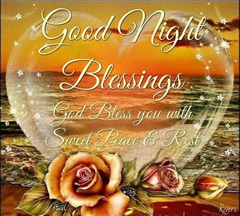 Good Night Blessings Good Night Blessings Good Night Messages Night