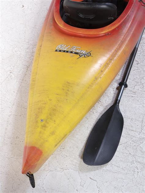 Old Town Guide Otter XT Kayak With Sevylor Pro Paddle | EBTH