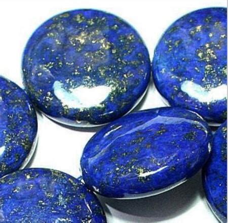 Mm Egyptian Lapis Lazuli Coin Gems Loose Bead Loose Beads Beads