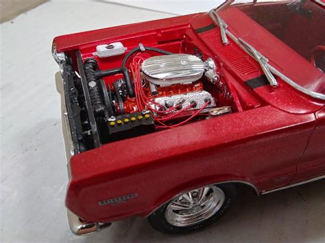 1967 Plymouth Gtx Plastic Model Car Kit 125 Scale