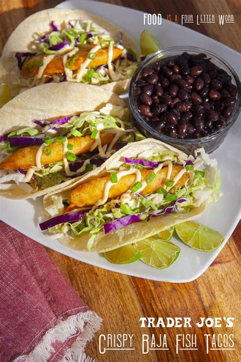 Trader Joes Crispy Baja Fish Tacos Recipe 15 Minute Meal Recipe