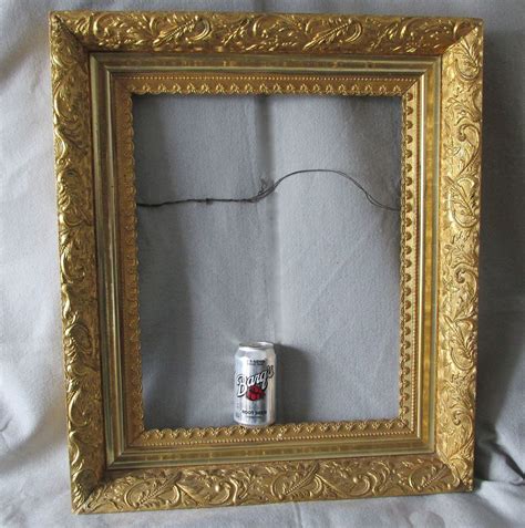 Fine 19thc Gilt Gold Picture Frame Mirror Painting Or Art Work Gold