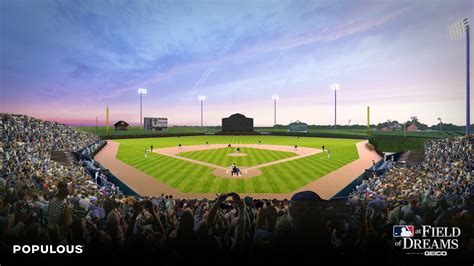 Populous Designed ‘mlb At Field Of Dreams Named