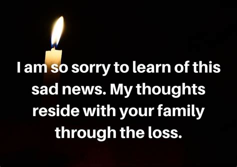 Sad News Message Of Death