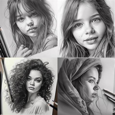 Share More Than 75 Beautiful Portrait Sketches Best Vn