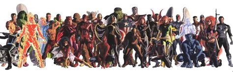 Alex Ross Creates Epic Mural For Marvel Comics Nerdist