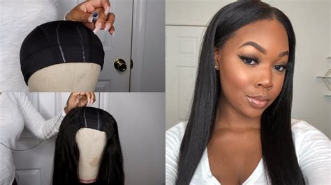 How To Make A U Part Wig For Beginners West Kiss Hair Youtube