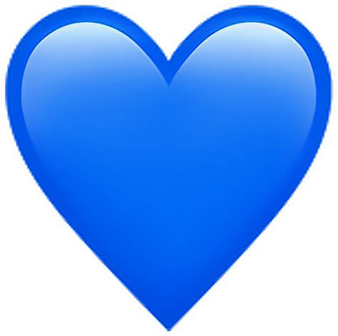 Discover The Coolest Blueheartemoji Iphone Heart Emojis Transparent