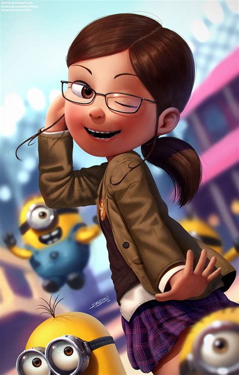 margo and minions by dfer32 on deviantart female cartoon characters female cartoon minions