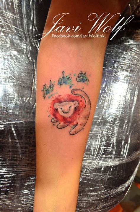 Korean tattoo artist tattooist nanci specializes in creating delicate tattoos using fine lines, colored ink, and splashes of watercolors. König der löwen tattoo wasserfarben *-* | Tattoos ...