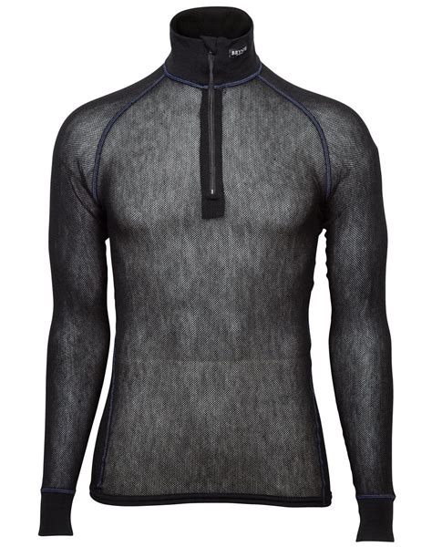 Brynje Of Norway Wool Thermo Light Zip Polo
