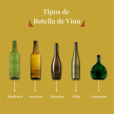 Tipos De Botella De Vino Tama O Forma Y Colores Debuenavid