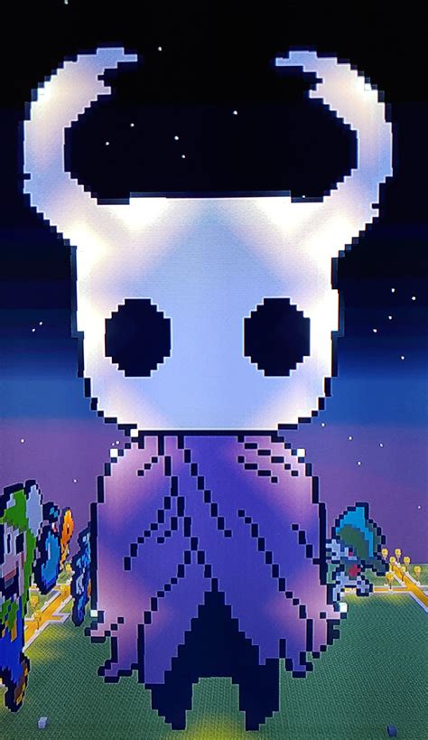 I Made This Hollow Knight Pixel Art In My Creative Pixel Art World In