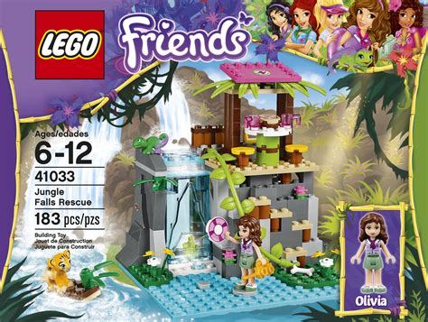 Lego Friends Jungle Falls Rescue 41033 Building Set Discontinued By Manufacturer Buy Online