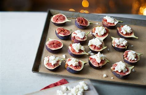 3 Ingredient Goats Cheese And Honey Figs Tesco Real Food