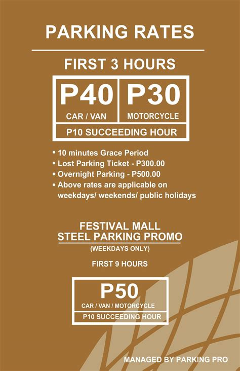 Festival Mall And Westgate Release New Parking Rates Now With Grace Period Alabang Bulletin