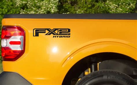 Fx2 Hybrid Decal Fit Ford Maverick Truck Bedside Decal Ford Off Road