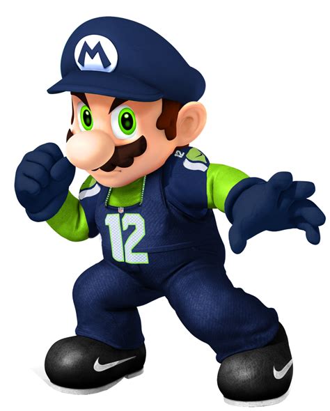 Tight end tommy tremble is the lone rookie yet to sign. seattle_seahawks_super_mario_by_zerjer97-d7xyfny.png (1024 ...