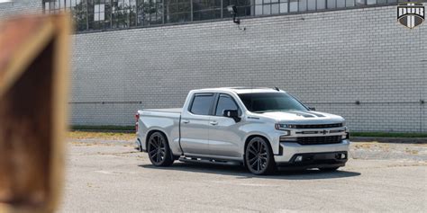 This Chevy Silverado On Dub Wheels Is Low But Big