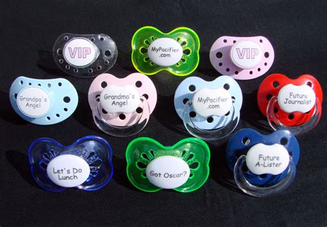 Personalized Pacifier