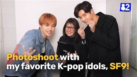 Photoshoot With My Favorite K Pop Idols Sf9 82minutes Youtube