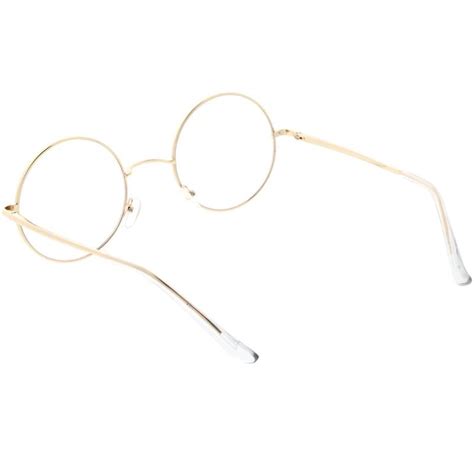 Vintage Lennon Inspired Clear Lens Round Frame Glasses 9222 Round Glasses Frames Fashion