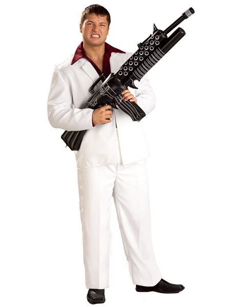 Scarface Inflatable M 16 Toy Machine Gun Costume Accessory