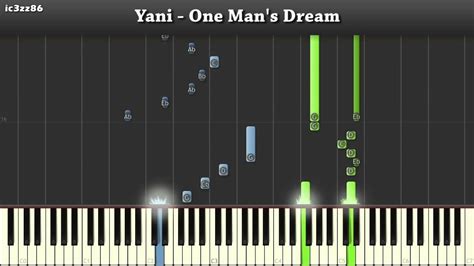 Yanni One Mans Dream Piano 50 Speed Youtube