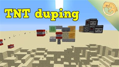 How To Make Simple Tnt Dupers In Minecraft Youtube