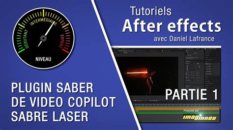 Vc Saber Sabre Laser Tutoriels After Effects En Français Youtube