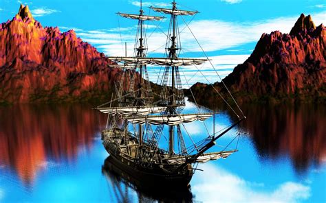 Pirate Ship Wallpaper Hd Wallpapersafari