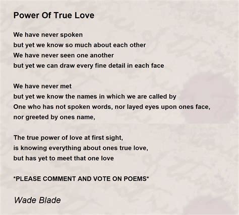 New True Love Poems