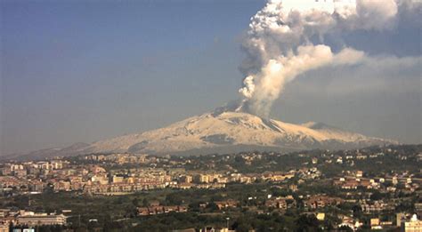 Mount etna, still active volcano. Italian Volcano Etna Has Its Third Eruption of 2012