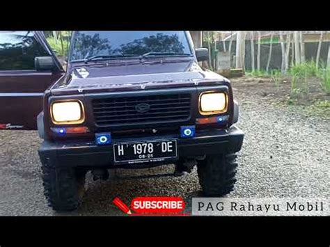 Dijual Mobil Bekas Daihatsu Jeep Feroza Gagah Murah Meriah Youtube