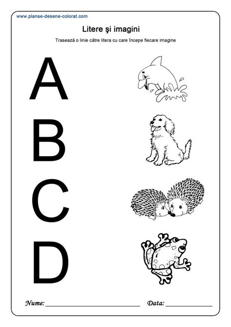 Alfabet scrisoare abc font fundal decorativ litere text scris decorare. Exerciti scriere - invata litere mari si mici - Planse de colorat si educative | Preschool ...