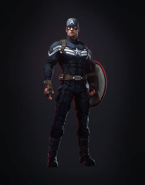 Artstation Captain America The Winter Soldier