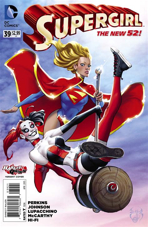 Dec140319 Supergirl 39 Harley Quinn Var Ed Previews World