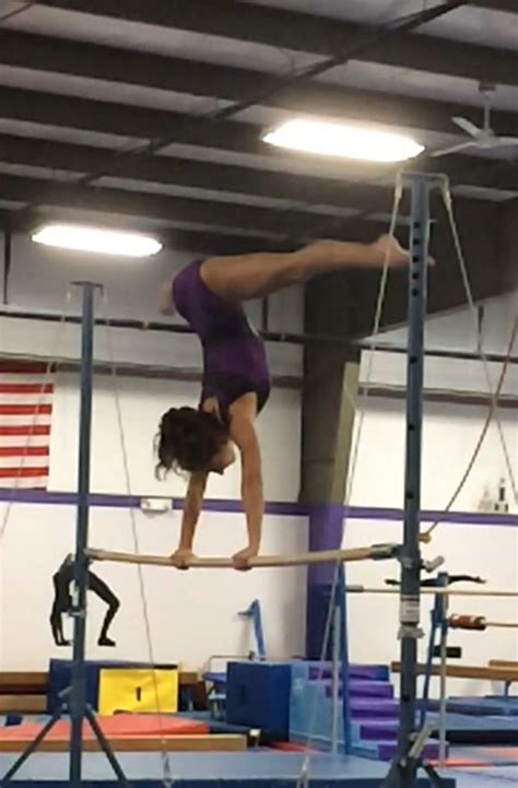 The Straddle Part Of A Cast Handstand Handstand Gymnastics It Cast