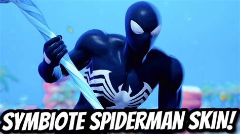 New Symbiote Spider Man Tier 100 Skin Gameplay Fortnite Battle