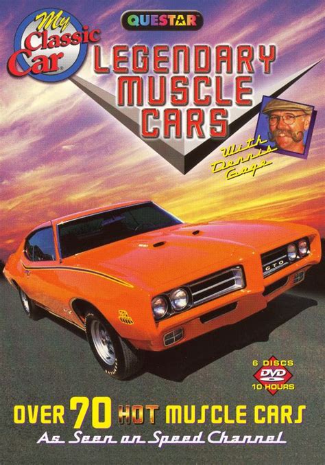 Best Buy My Classic Car Legendary Muscle Cars 6 Discs Dvd
